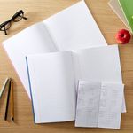 Rhino Exercise Book 8mm Ruled 64P A4 Dark Blue (Pack of 50) VC48394