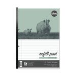 Rhino Refill Pad 160 Pgs Ruled/Margin A4 Pack of of 10 5010642414108