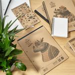 Rhino Recycled Refill Pad 160 Pages 8mm Ruled with Margin A4 (Pack of 5) RH4FMR