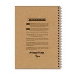Rhino Recycled Wirebound Notebook 160 Pages 8mm Ruled A5 (Pack of 5) SRTWA5