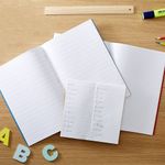 Rhino Exercise Book 15mm Ruled 64P A4 Light Blue (Pack of 50) VC48375
