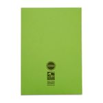 Rhino Exercise Book 15mm/Plain 64 Pages A4 Green (Pack of 50) VC48412