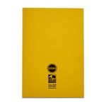 Rhino Exercise Book 8mm Ruled 80 Pages A4 Yellow (Pack of 50) VC48472