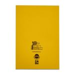 Rhino Exercise Book 5mm Square 80 Pages A4 Yellow (Pack of 50) VC49676