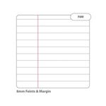 Rhino Exercise Book 80 Page 13x9in 8mm Ruled Purple Contract (Pack of 50) VDUV080-214-6