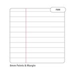 Rhino Exercise Book 80 Page 13x9in 8mm Ruled Light Green Contract (Pack of 50) VDUV080-238-8