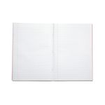 Rhino Exercise Book 80 Page A4 8mm Ruled Pink Contract (Pack of 50) VEXV668-115-8