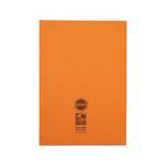 Rhino Exercise Book 80 Page A4 5mm Squares Orange Contract (Pack of 50) VEXV668-525-8