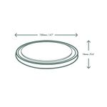 Vegware Deli Container Lid Round 8-32oz Clear (Pack of 500) VDC-120H
