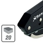 Rexel S120 Single Hole Plier Punch 20 Sheet Black 20120041