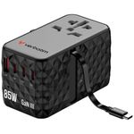Verbatim Charge n Travel GaN III Universal Travel Adapter 85W 32127