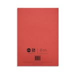 Morrells Handwriting Exercise Book Wide Line A4 Red Pack of 50 MHWLR-8