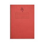 Morrells Handwriting Exercise Book Nrow Line A4 Red Pack of 50 MHNLR-0