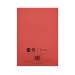 Morrells Handwriting Exercise Book Nrow Line A4 Red Pack of 50 MHNLR-0