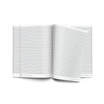 Morrells Handwriting Exercise Book Nrow Line A4 Red Pack of 50 MHNLR-0