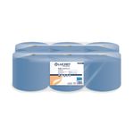 1-Ply Blue Centrefeed Rolls 300mx175mm (Pack of 6) 852660
