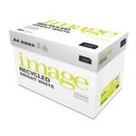 Image Bright Rcyc Printer Paper A4 80gsm White Pack of 5 3597320337574
