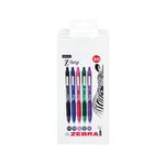 Zebra Z-Grip Retractable Ballpoint Pen Ast Pack of of 50 5024475027602
