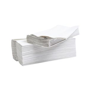 2Work Hand Towel 2-Ply Flushable White 310x230mm (Pack of 2430) 2W00270