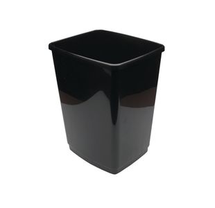 2Work Swing Bin Base 50 Litre Black 2W02381