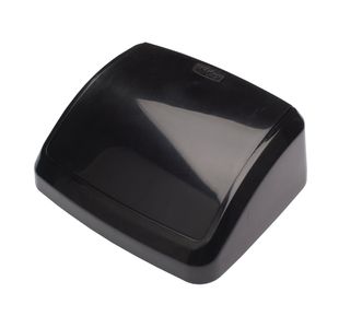 2Work Swing Bin Lid 10 Litre Plastic Black 2W02396