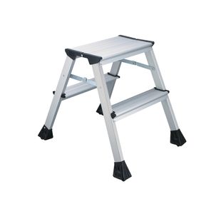 2Work Mini Folding Ladder 2-Step Metal 460mm 2W05001