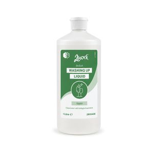 2Work BioTech Washing Up Liquid Apple 1 Litre (Pack of 6) 2W10408