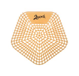 2Work Scented Urinal Screen Mango (Pack of 10) 2W10420