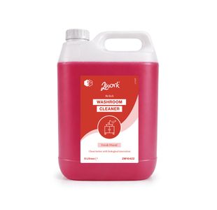 2Work BioTech Bathroom Cleaner Fresh Floral 5L Pack of 2 2W10422