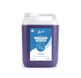 2Work BioTech All Purpose Sanitiser Azure 5L Pack of 2 2W10425