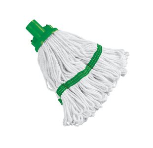 2Work Socket Mop Head 180g Green 2W10518