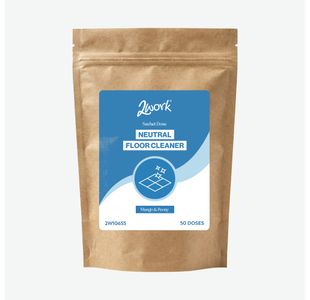 2Work Neutral Floor Cleaner Refill Mango/Peony Pack of 50 2W10655