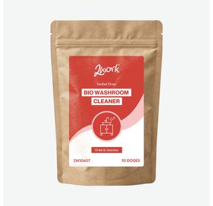 2Work Bio Washroom Cleaner Refill Jasmine/Violet Pack of 10 2W10657