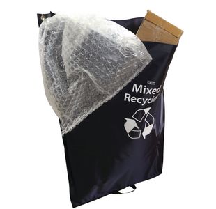 2Work Tidy Sack Mixed Recycling in Vinyl Blue 2W10743