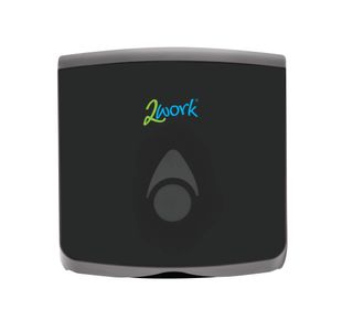 2Work Recycled Hand Towel Dispenser Black 2W11360