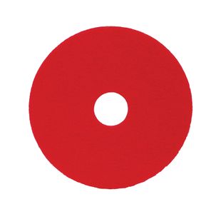 2Work Floor Pad Standard 17 Inch Red Pack of 5 2W13497