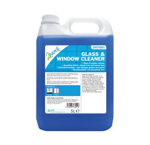 2Work Glass and Window Cleaner 5 Litre 2W76001