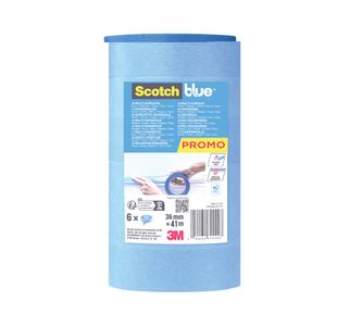 ScotchBlue Multi-Surface Masking Tape 36mm x 41m (Pack of 6) 7100329273