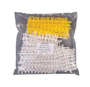 Announce Peg Letter Board Characters Assorted (Pack of 692) E-KIT692