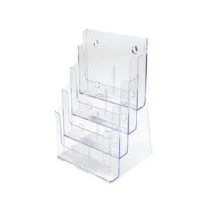 Announce by 5 Star 4 Tier Literature Holder A4 Portrait AA10439