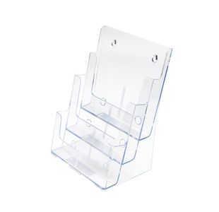 Announce by 5 Star 3 Tier Literature Holder A4 Portrait AA10443