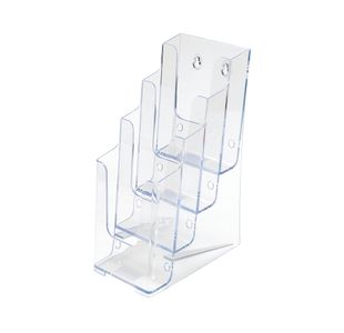 Announce by 5 Star 4 Tier Literature Holder 1/3 A4/DL Portrait AA10444