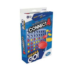 Hasbro Connect 4 Grab and Go Portable Game 285 F8253