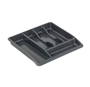 Addis Cutlery Tray Metallic Grey 510855