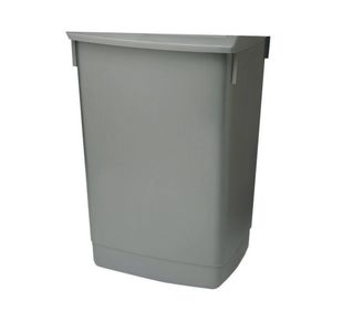 Addis 60 Litre Flip Top Bin Base Metallic for use with Addis 60 Litre Flip Top Bin 504896