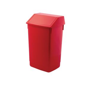 Addis Fliptop Bin 60 Litre Red AG813421