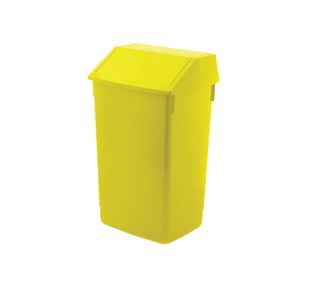 Addis Fliptop Bin 60 Litre Yellow AG813423
