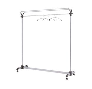 Alba Garment Coat Rack with Brakes Metal 1530x540x1715mm PMGROUP3