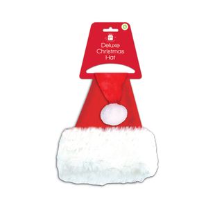 Giftmaker Deluxe Santa Hat Pack of 24 XSHDEX/1