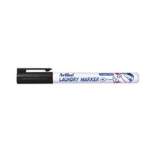 Artline 750 Laundry Marker Bullet Tip Fine Black (Pack of 12) A750